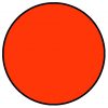 Orange-circle-black-outline